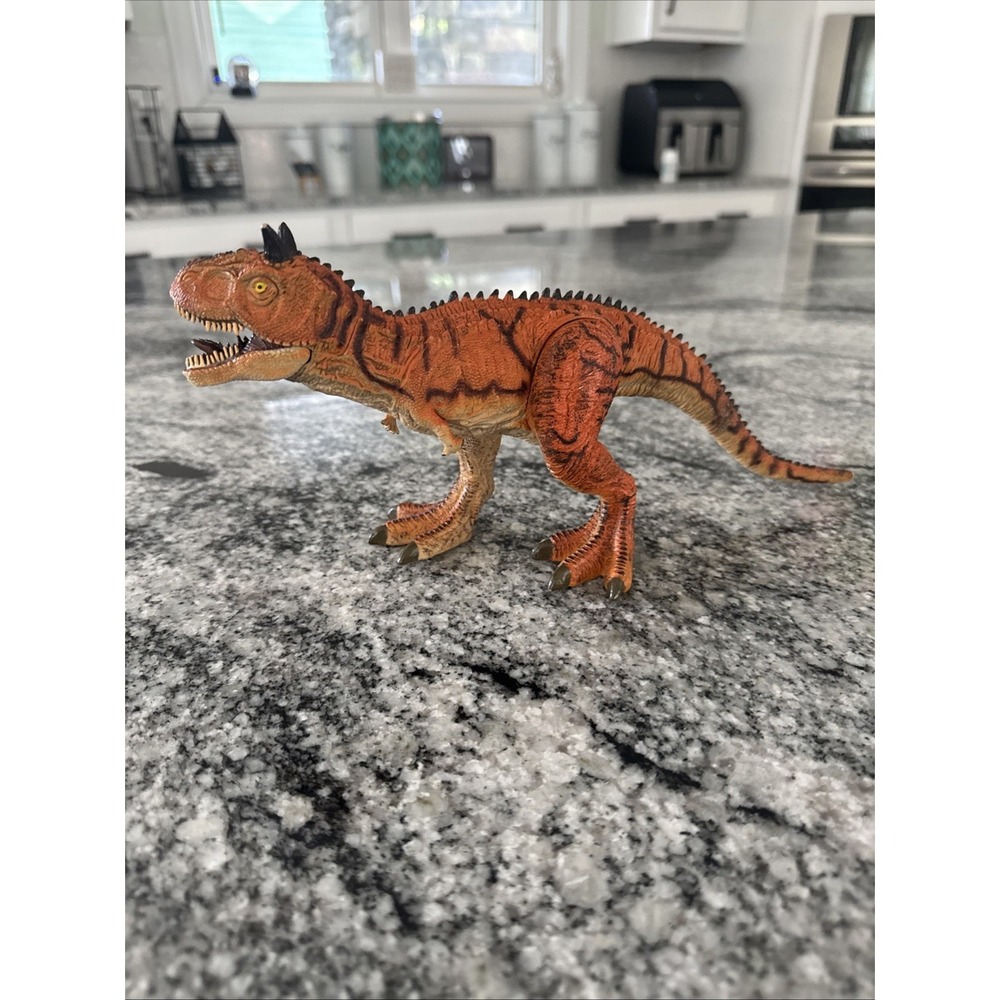 Adventure Force‎ Carnotaurus Dinosaur Figure Toy Red Horned 11" - FREE SHIPPING
